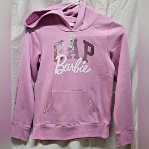 GAP Kids Light Pink Barbie Hoodie Size 10